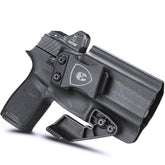 Sig Sauer P320 Full Size Compact P320X Carry Pistol Holster with Claw Red Dot Optics Cut Trigger Guard Holsters for Fat Guys | WARRIORLAND WARRIORLAND