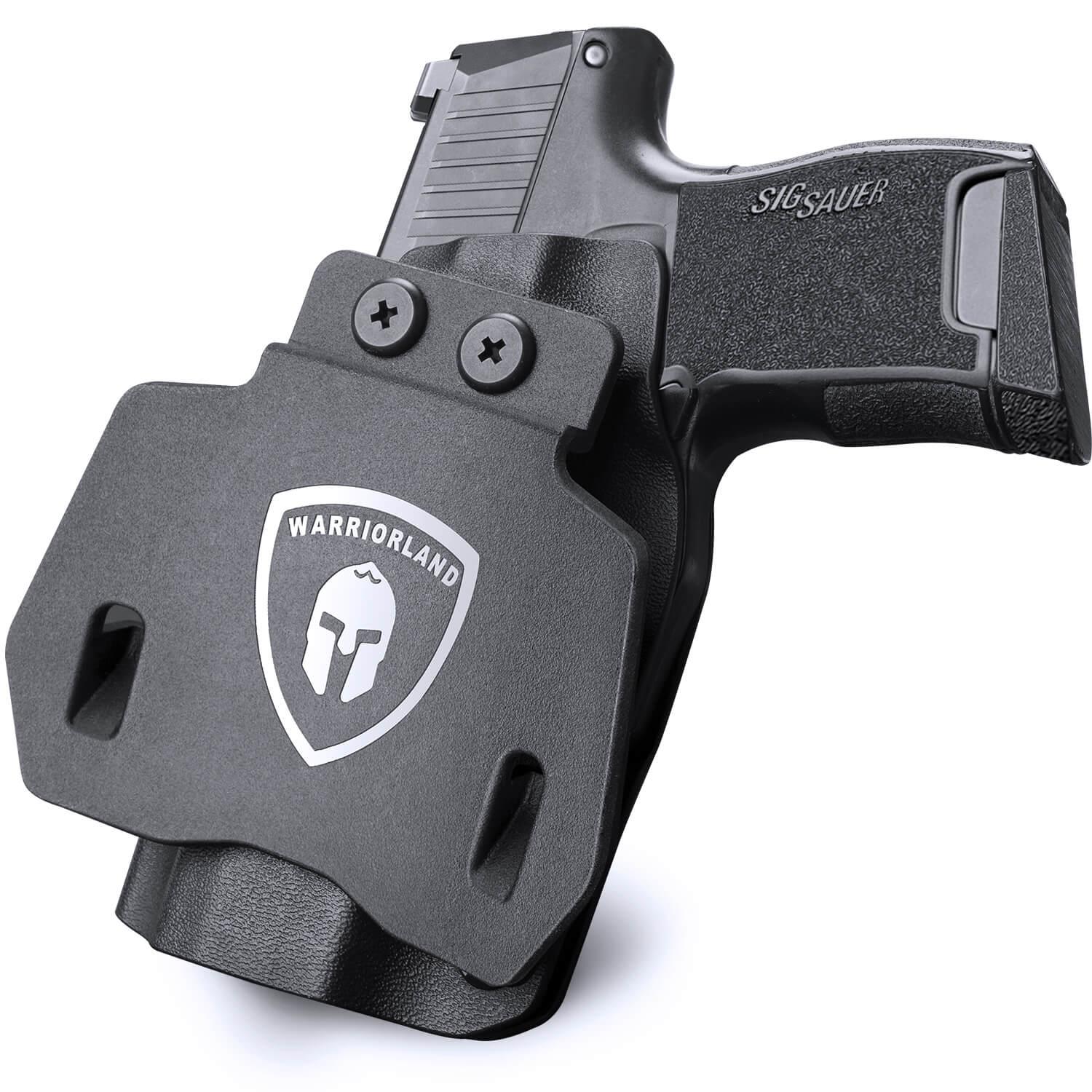 Open Carry OWB Paddle Holster Kydex for Sig Sauer P365 P365 XL P365 SAS P365X P365.380 ACP P365 ROSE.380 ACP Pistol with Red Dot Trigger Guard | WARRIORLAND WARRIORLAND
