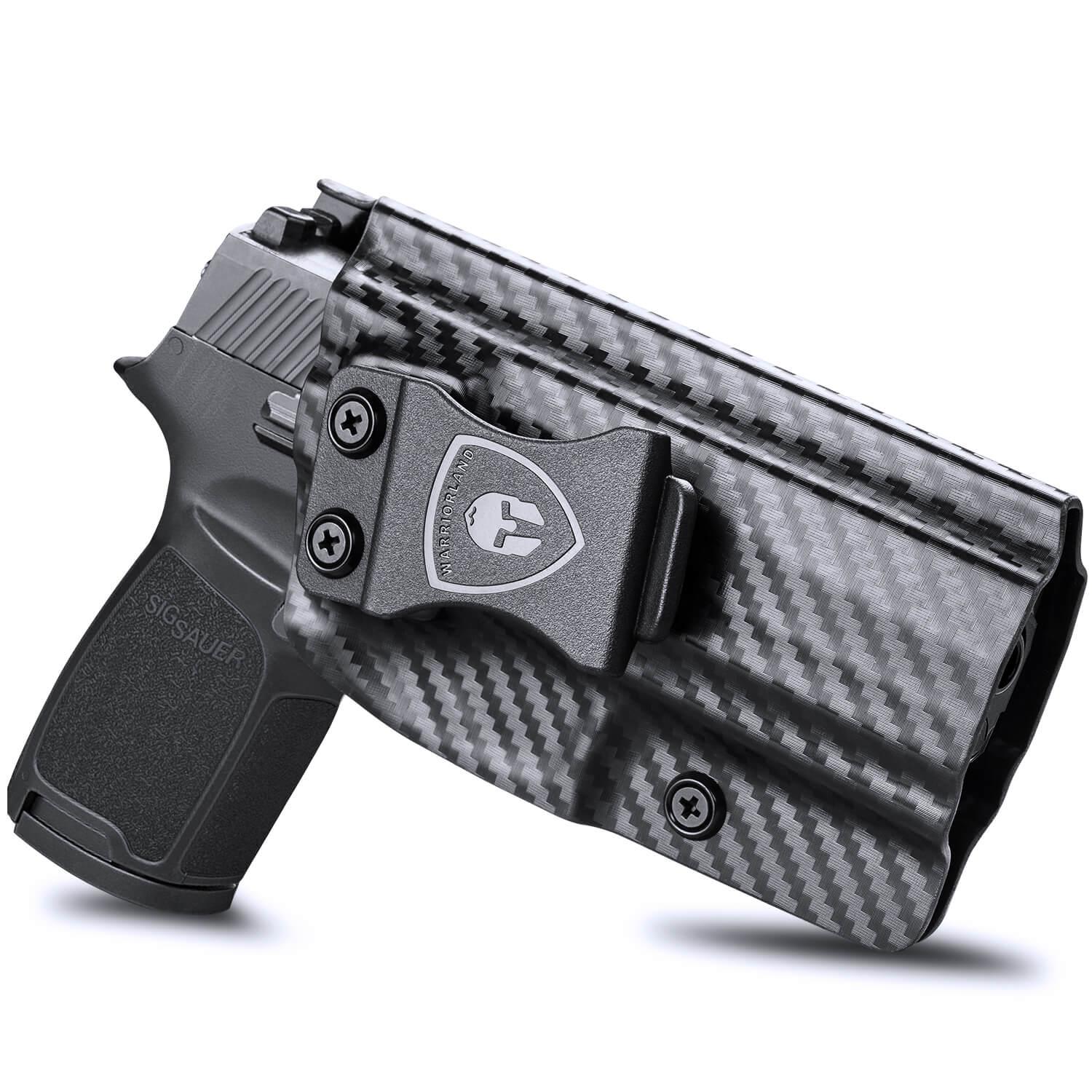 Carbon Fiber Kydex Holster Sig Sauer P320 Full Size Compact P320X Carry Pistol | WARRIORLAND WARRIORLAND