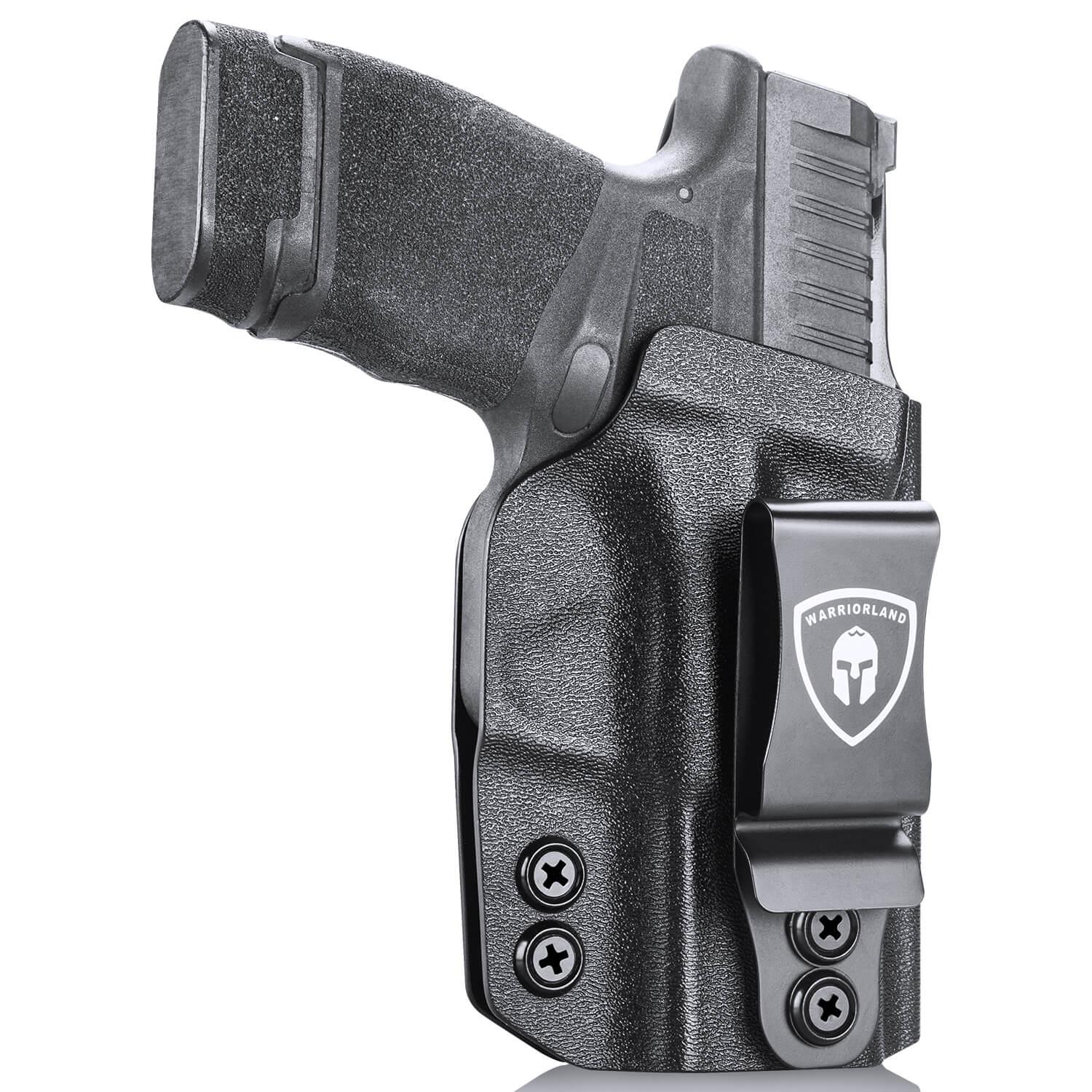 Comfortable Holster for Springfield Armory Hellcat/ Pro Kydex IWB Adjustable Ride Height Metal Belt Clip | WARRIORLAND WARRIORLAND