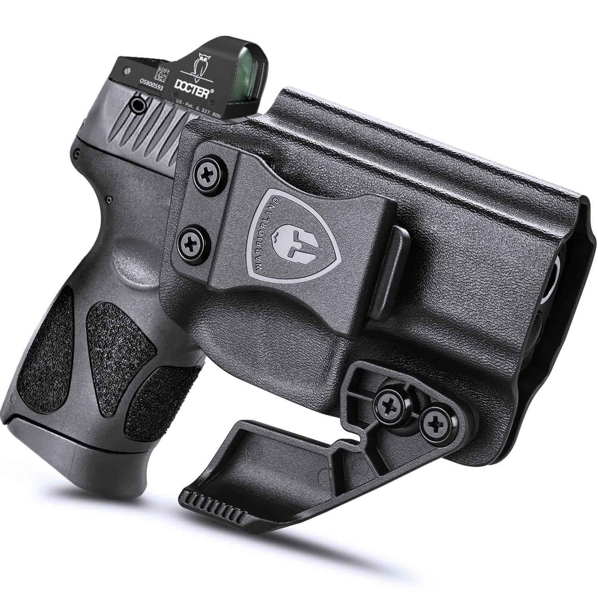 IWB Holster with Claw Taurus G2C Taurus G2S Taurus G3C Taurus G3C TORO Taurus G3 Taurus PT111 Millennium G2 Taurus PT140 Millennium G2 Taurus TX 22 COMPACT Red Dot Optics Cut Appendix Carry Trigger Guard Holsters for fat guys | WARRIORLAND
