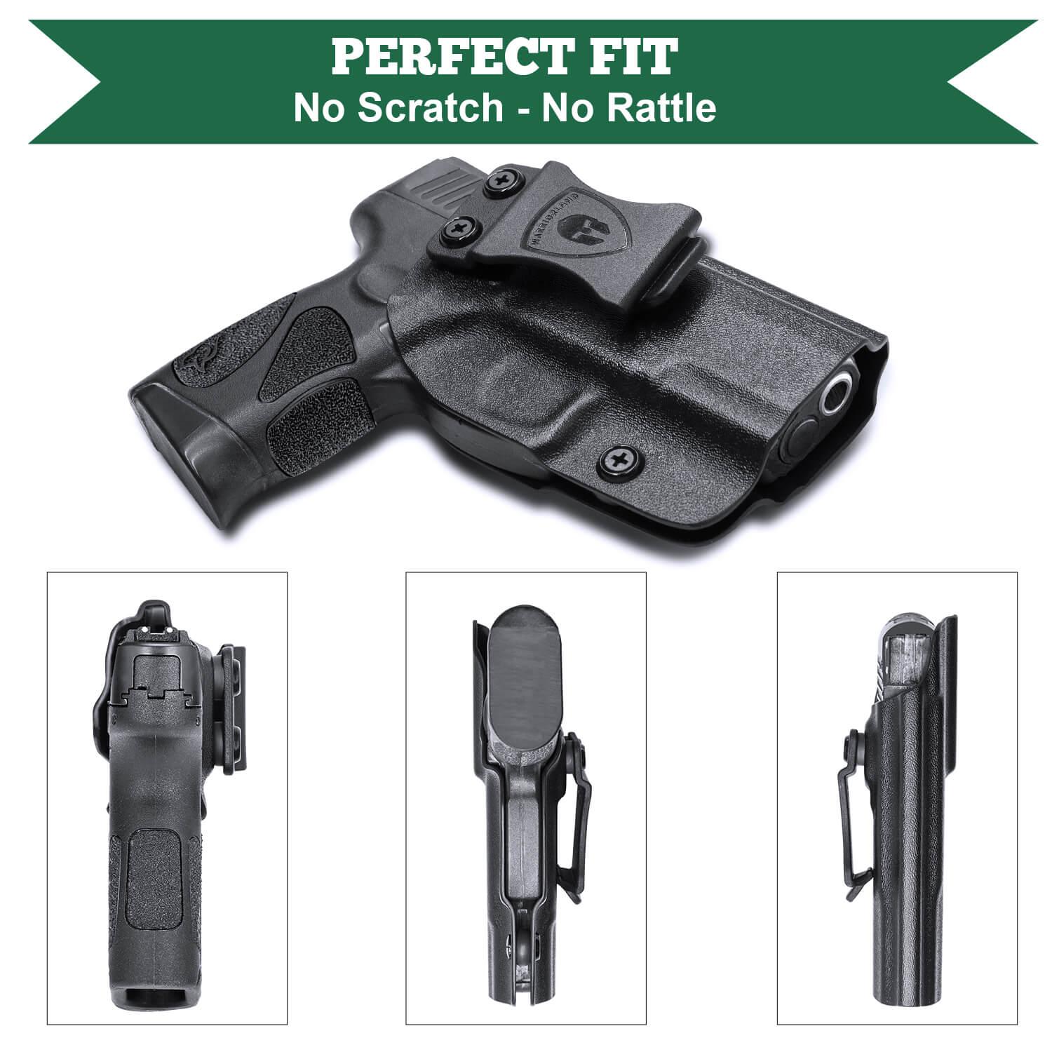 Kydex IWB Holster for Taurus G2C Taurus G2S Taurus G3C Taurus G3 Taurus PT111 Millennium G2 Taurus PT140 Millennium G2 Taurus TX 22 COMPACT Right/ Left Handed | WARRIORLAND WARRIORLAND