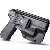 WARRIORLAND IWB Kydex Holster Compatible with Glock 17/19 Gen 3-5 & G23/32 Gen 3-4 & 19X/44/45 with TLR-6 /TLR-6 HL G, Inside Waistband Concealed Carry Holster, Adj. Cant & Retention WARRIORLAND