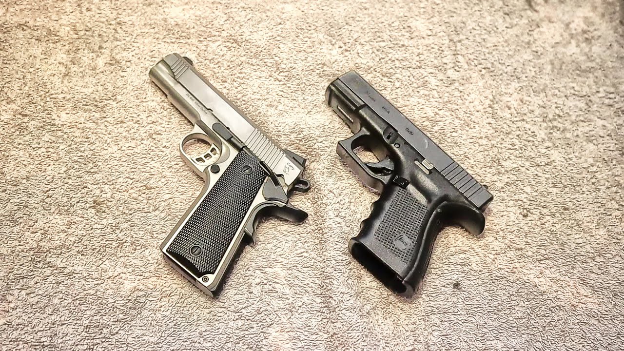 Glock vs. 1911: Two Philosophies of the Defensive Pistol — Which One Belongs in Your Holster?