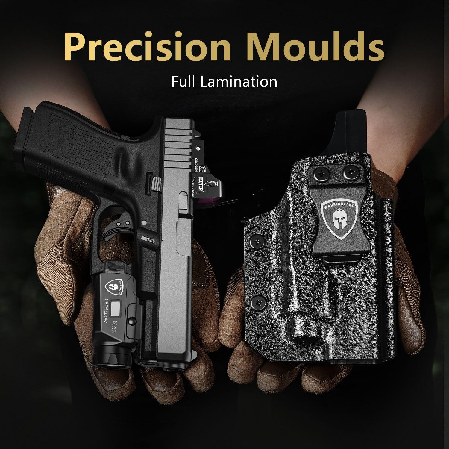 Universal Light with Glock 17/19 KYDEX Holster Combo, 800 Lumens