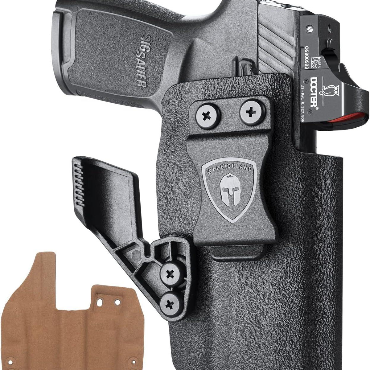 Sig Sauer P320 Full Size / P320 M17 Hybrid Kydex Leather Lined