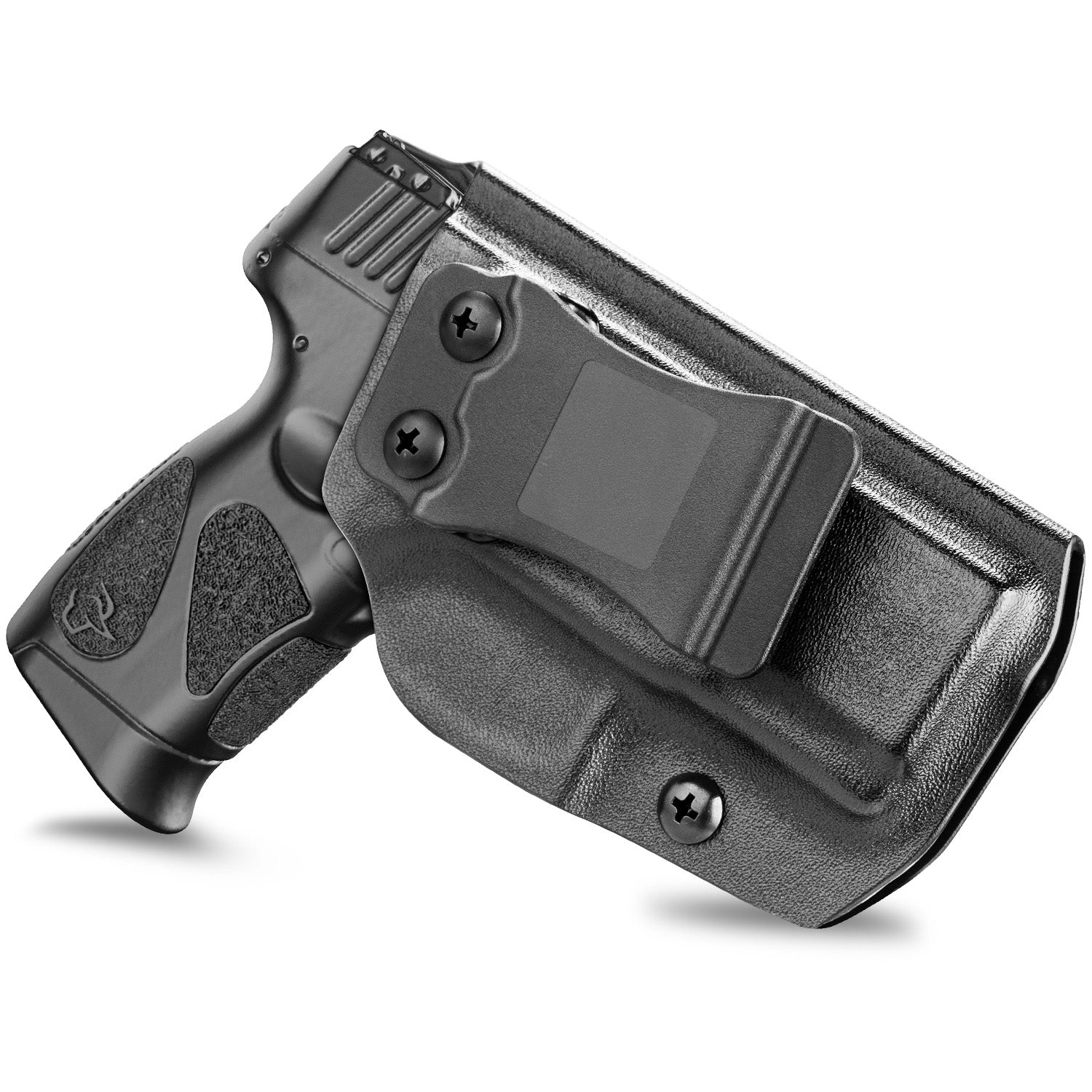 Warriorland Kydex IWB Holster, Compatible with Taurus G2C/ G3C, Inside Waistband Concealed Carry Holster Custom Fit G2C/ G3C/ Millenium PT111 G2/ PT140 Pistol, Adj. Cant & Retention, Right Hand