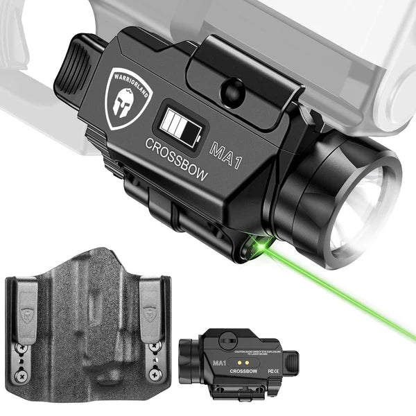 OWB Holster（Only） Fit for MA1 Laser Light && Glock 17/19 Gen 3-5 & 22/23/ 31/32 Gen 3-4 & Glock 19X/ 44/45 ‎WARRIORLAND