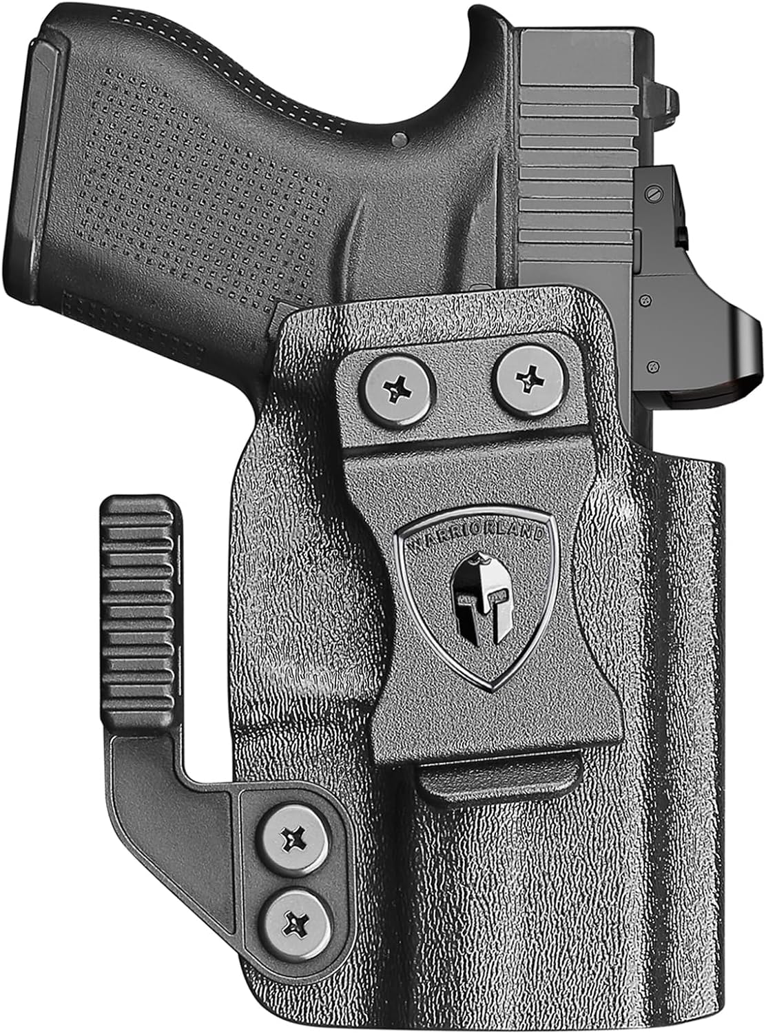 WARRIORLAND Kydex Holster, Fits Glock 43 / 43X / 43X MOS, IWB