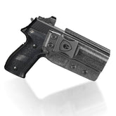 P226 Holster IWB Kydex Holster Optics Cut for P226 Full Size 4.4'' Barrel, Inside Waistband Appendix Concealed Carry Holster P226, Adj. Cant & Posi-Click Retention, Right Hand/Left Hand Optional