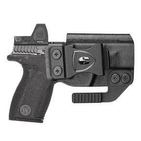 WARRIORLAND IWB Kydex Holster Compatible with S&W Bodyguard 2.0 – Concealed Carry Holster with Optic Cut, Claw, Adjustable Cant, Audible Lock, Inside Waistband Carry, Right Hand Draw