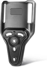 WARRIORLAND Universal Mid-Ride Belt Loop Adapter (CUBL) – 1.75” Duty Belt Fit, Adjustable 3-Hole Holster & 360° Gearwheel Compatibility
