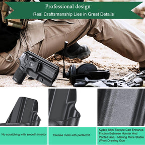 IWB Retention Concealed Carry Holster for Sig Sauer P320 Full Size Compact P320X Carry Pistol Right/ Left Handed | WARRIORLAND WARRIORLAND