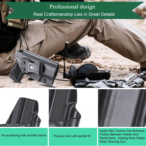 Taurus GX4 IWB Kydex Holster Concealed Carry Right/ Left Handed | WARRIORLAND WARRIORLAND
