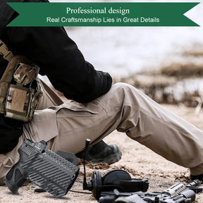 Carbon Fiber Kydex OWB Paddle Open Carry Holster for Taurus G2C G3C Millennium G2 PT111 PT140 WARRIORLAND