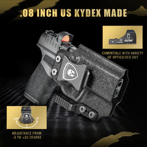 Hellcat Pro Holster IWB KYDEX Holster w/Claw & Optic Cut, Right Hand |WARRIORLAND