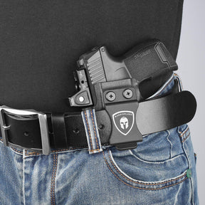Warriorland Left Hand IWB Holster for Sig P365/P365XL, WLS-103/103G Compatible, Optic Ready Kydex (Holster Only)