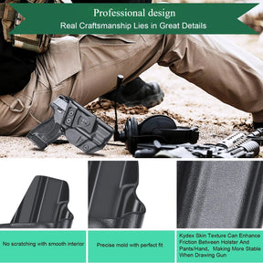 IWB Holster Fit M&P Shield 9mm &Smith & Wesson .40 3.1’’ M&P Shield M2.0 Compact Warriorland WARRIORLAND