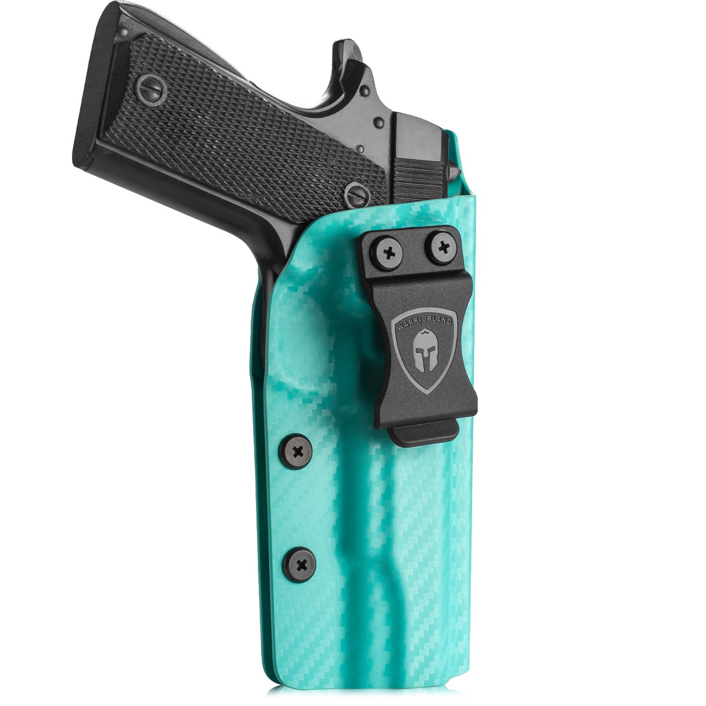 IWB Carbon Fiber Kydex Holsters Compatible with G17/19 - G43/43X MOS - P365/P365X - P320 - Taurus G2C/G3C - M&P 9mm M2.0 4"/4.25" - M&P Shield 9mm - Springfield Hellcat - 1911 5'' No Rail, Right WARRIORLAND WARRIORLAND