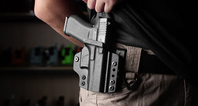 Glock 43/43X/MOS IWB & OWB Convertible Holster Holsters, Optic Ready, Adj Ride Height,Right Hand | Warriorland