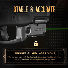 WARRIORLAND Green Laser Sight With Holster Combo Tailored Fit Taurus G2C / Taurus G3C / Millennium G2 PT111 & PT140, Ultra Compact G2C Beam Sight, Gun Sight with Ambidextrous On/Off Switch & Power Indicator, WLS-101G-H