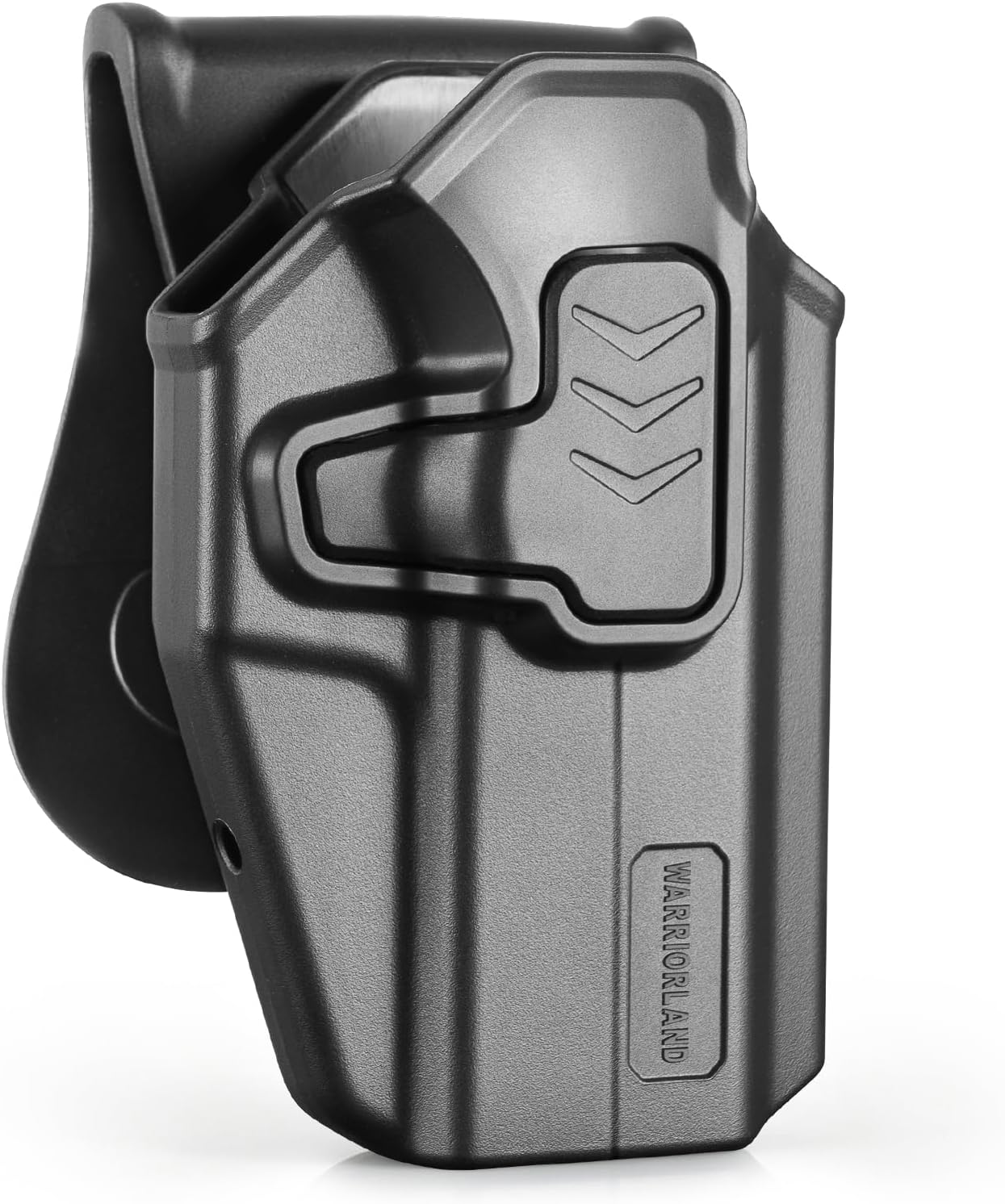 WARRIORLAND Level II Index Finger Release Paddle Holster, Fits Glock 43X/ 43X MOS/ 43 & Glock 48/48 MOS / PSA Dagger Micro, Optic Cut, Adj. Cant & Retention, Right Hand