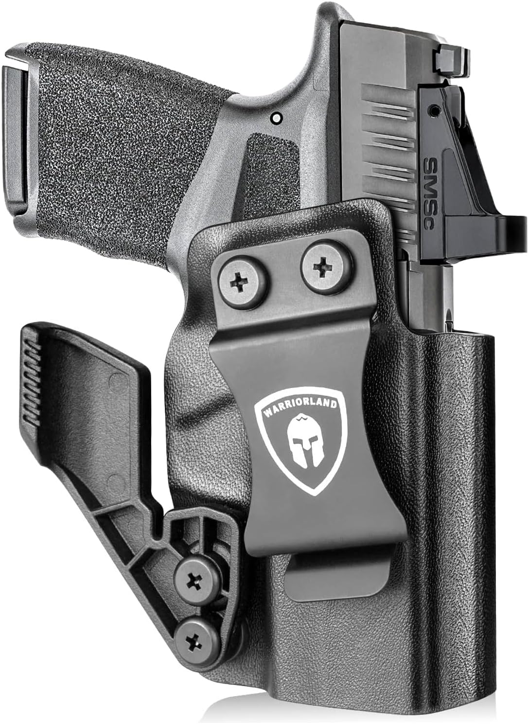 WARRIORLAND Hellcat Pro/Hellcat Kydex Holster with 1.75" Metal Clip for IWB Concealed Carry, Optics Cut, Adjustable Retention WARRIORLAND