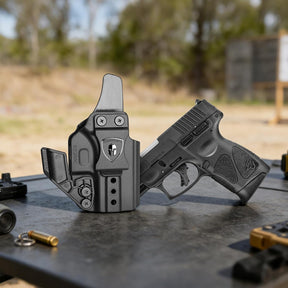 WARRIORLAND IWB & OWB Holster Fits Taurus G3C/ G2C/ G2S /G3 / G3C TORO w/Optic Cut, , Retention & Cant, w/ Concealment Claw, 1.5" Belt Clip & 2.0" OWB Paddle, Right Hand