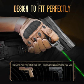 WARRIORLAND Holster (Only), Fit for P320 Compact & M18 & Full-Size & M17 & WLS-112G - Right-Hand IWB Concealed Carry Kydex Holster.