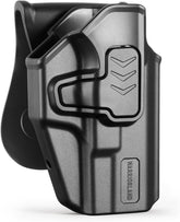 WARRIORLAND  Level II Index Finger Release Paddle Holster, Fits Glock 19/45 Gen3-6 & 23/26 Gen3-5 &19X/44 Also Fits Ruger RXM, PSA Dagger Compact, Glock 19X V/ 23V/26V/ 44V/45V, Optic Cut, Adj. Cant