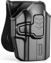 WARRIORLAND Paddle Holster, Fits Sig P365-XMACRO / P365-FUSE / P365 Xmacro COMP & P365 AXG Legion | Level II Index Finger Release, Optic Cut, Adj. Cant & Retention