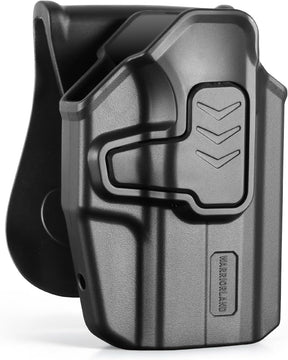 WARRIORLAND Paddle Holster, Fits Sig P365-XMACRO / P365-FUSE / P365 Xmacro COMP & P365 AXG Legion | Level II Index Finger Release, Optic Cut, Adj. Cant & Retention