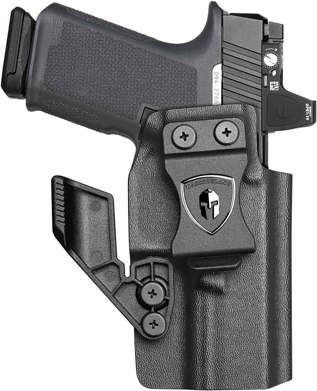 Ruger RXM IWB Kydex Holster - Optic Cut & Concealment Claw, Adjustable Cant & Retention, Appendix Inside Waistband Concealed Carry, Right Hand - WARRIORLAND