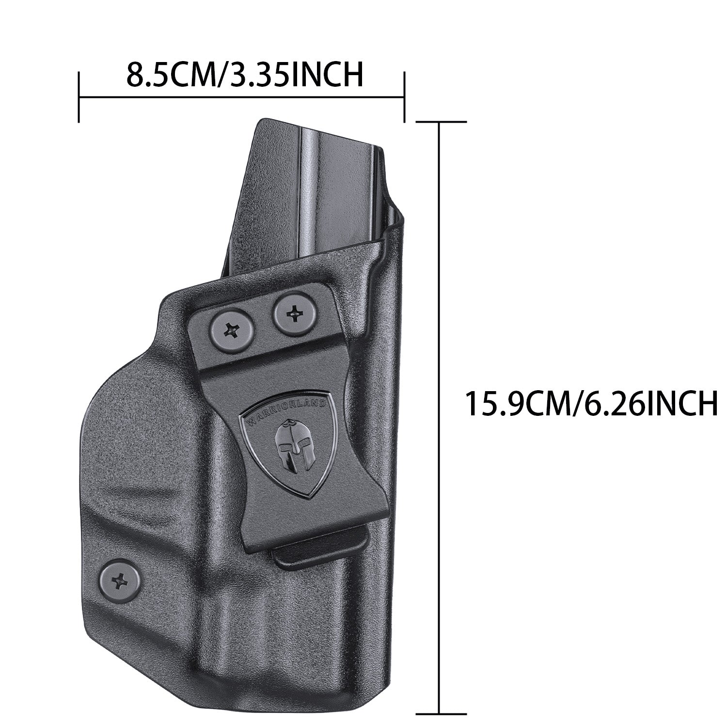 IWB Holster Fit M&P Shield 9mm &Smith & Wesson .40 3.1’’ M&P Shield M2.0 Compact Warriorland