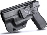 WARRIORLAND IWB Kydex Holster Compatible with Glock 17/19 Gen 3-5 & G23/32 Gen 3-4 & 19X/44/45 with TLR-6 /TLR-6 HL G, Inside Waistband Concealed Carry Holster, Adj. Cant & Retention WARRIORLAND