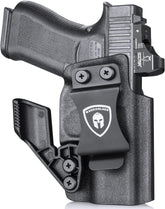 WARRIORLAND Kydex IWB Conceal Carry Holster for Glock 17/19/19X/43X MOS, Sig P365/P365X, Hellcat Pro/Hellcat, Taurus G2C/G3C, Glock 43/44/45 & G23/32 Gen 3-4, Optics Cut, 1.75" Metal Clip WARRIORLAND