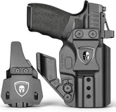 WARRIORLAND IWB & OWB Holster , Fits Springfield Hellcat Pro OSP / Hellcat Pro OSP Threaded. w/Optic Cut / Retention & Cant, w/ Concealment Claw, 1.5" Belt Clip & 2.0" OWB Paddle, Right