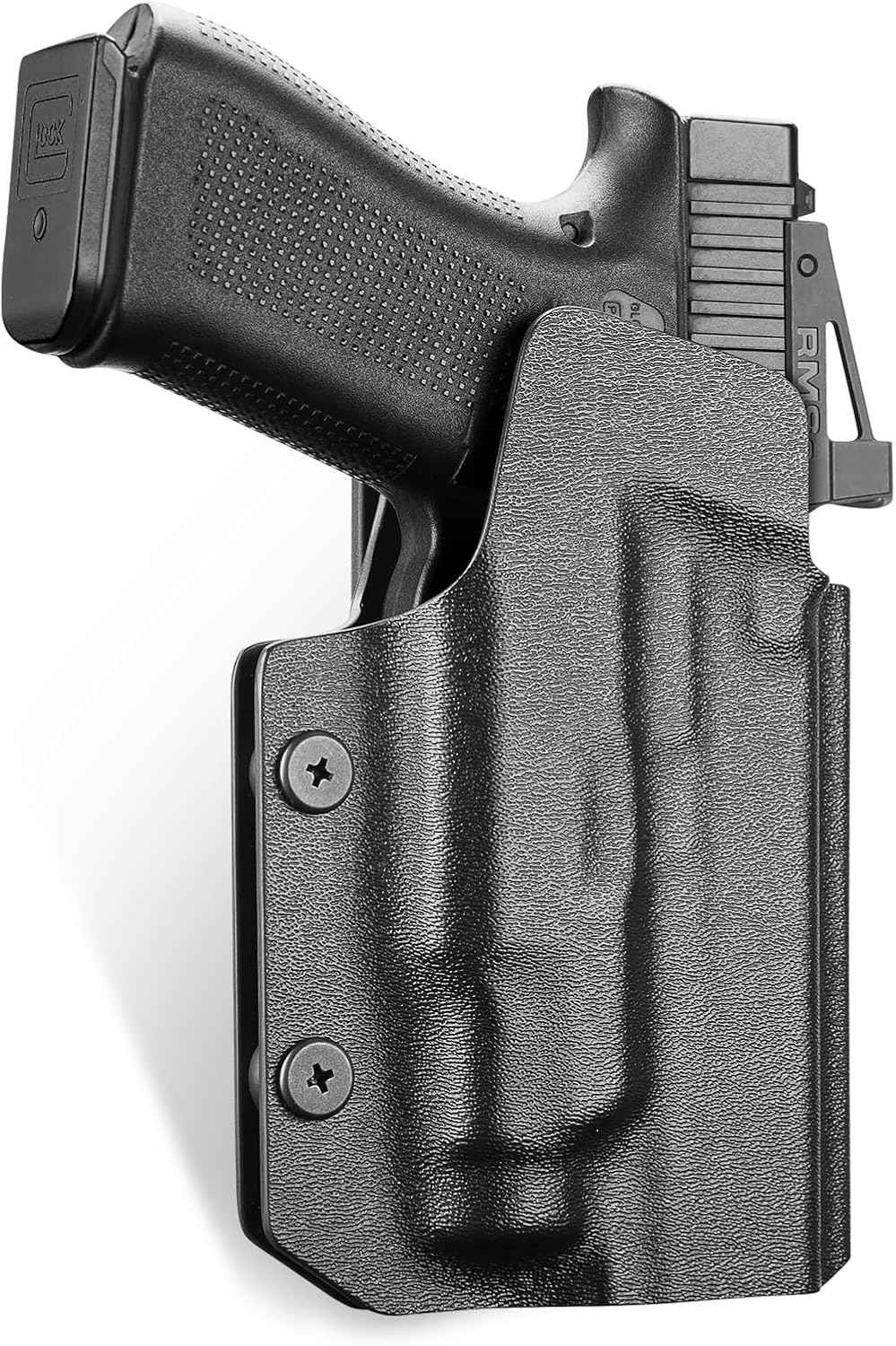 Glock 43X MOS / 48 MOS / 43X Rail OWB Kydex Holster for TLR-7X Sub / TLR-7 HL-X Sub - Optic Cut, Adjustable Cant & Posi-Click Retention, Right Hand - WARRIORLAND