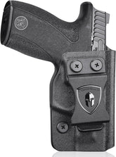 S&W Bodyguard 2.0 Right Hand IWB Kydex Holster - Integrated Crimson Trace Red Laser, Inside Waistband Concealed Carry, Adjustable Cant & Retention - WARRIORLAND