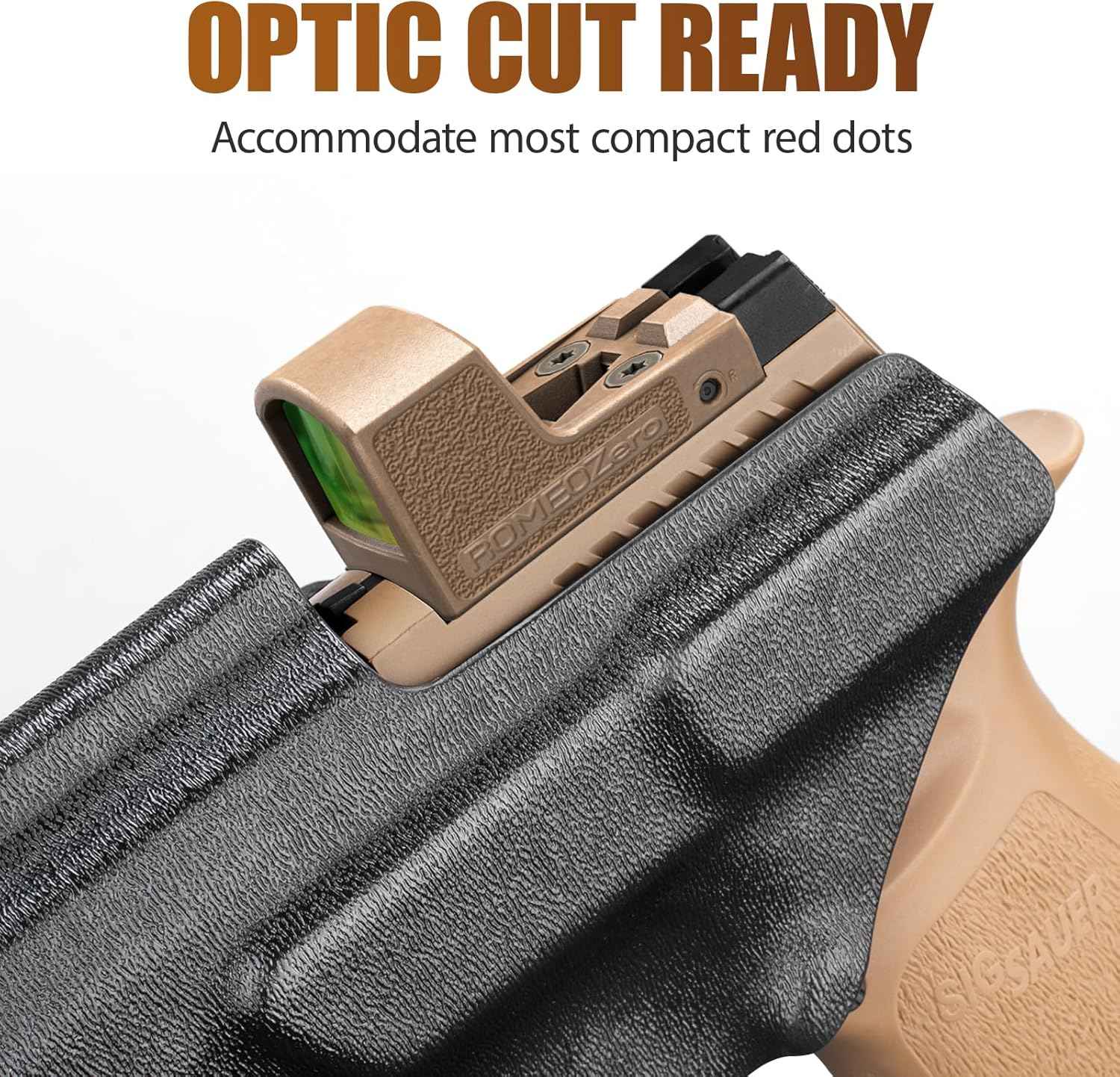 Sig P320 + TLR-7/X/HL-X/7A Light-Bearing IWB Kydex Holster – WARRIORLAND Optic-Cut Right-Hand, Adj. Cant & Posi-Click Retention