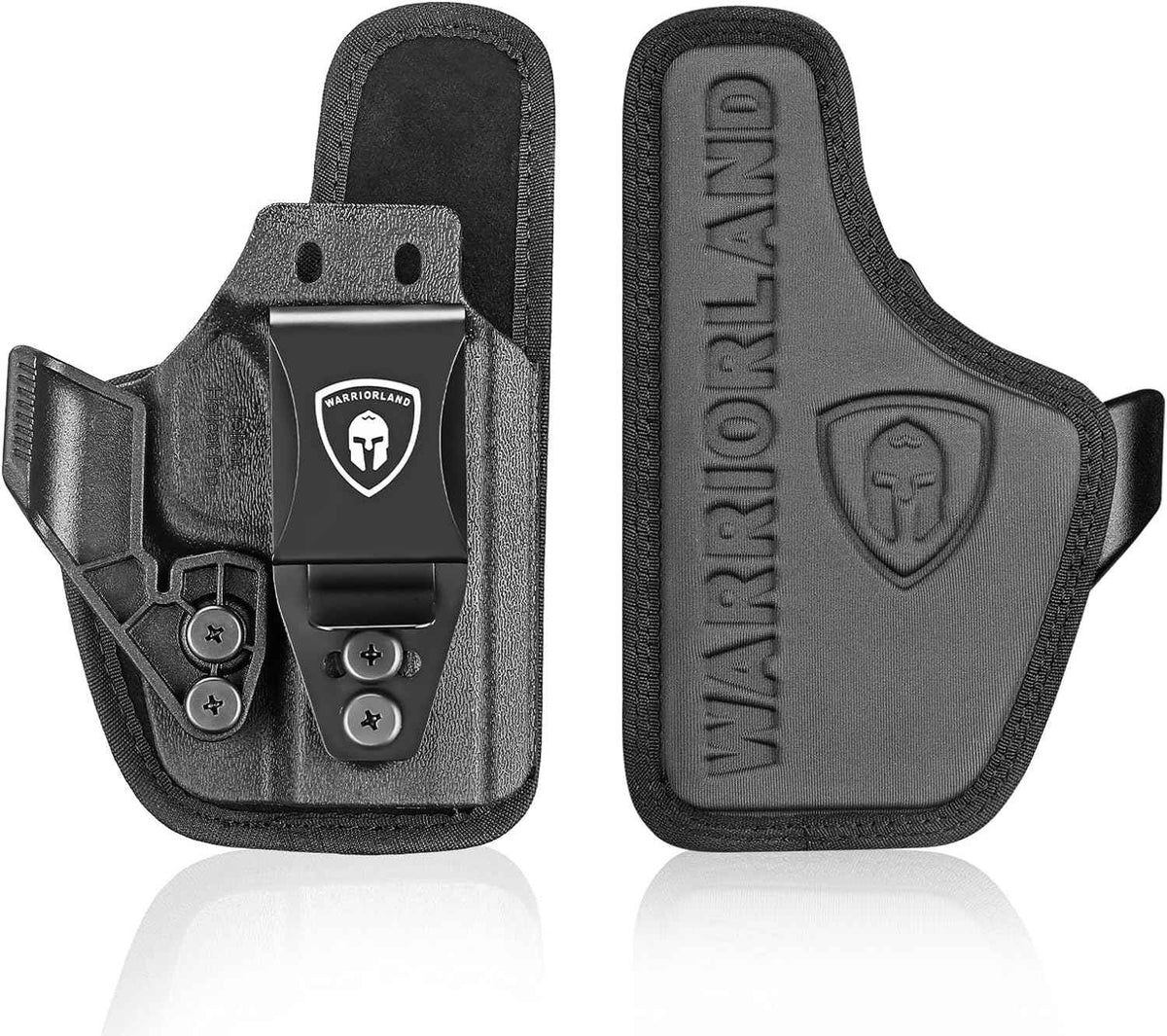 Springfield Hellcat Pro / Hellcat / Hellcat RDP & OSP IWB Hybrid Holster - WARRIORLAND Optic-Cut Right-Hand Concealed Carry, Adj. Height/Cant/Retention, Ultimate All-Day Comfort