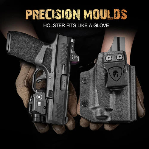 Right-Hand IWB Holster (Only) Fit for Hellcat Pro && MA1 Laser Light WARRIORLAND