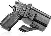 WARRIORLAND IWB Kydex Holster Compatible with CZ Shadow 2 Compact and CZ Shadow 2, Optic Cut & Claw, Inside Waistband Conceal Carry, Adj. Retention & Cant (Right Hand)
