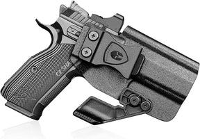 WARRIORLAND IWB Kydex Holster Compatible with CZ Shadow 2 Compact and CZ Shadow 2, Optic Cut & Claw, Inside Waistband Conceal Carry, Adj. Retention & Cant (Right Hand)