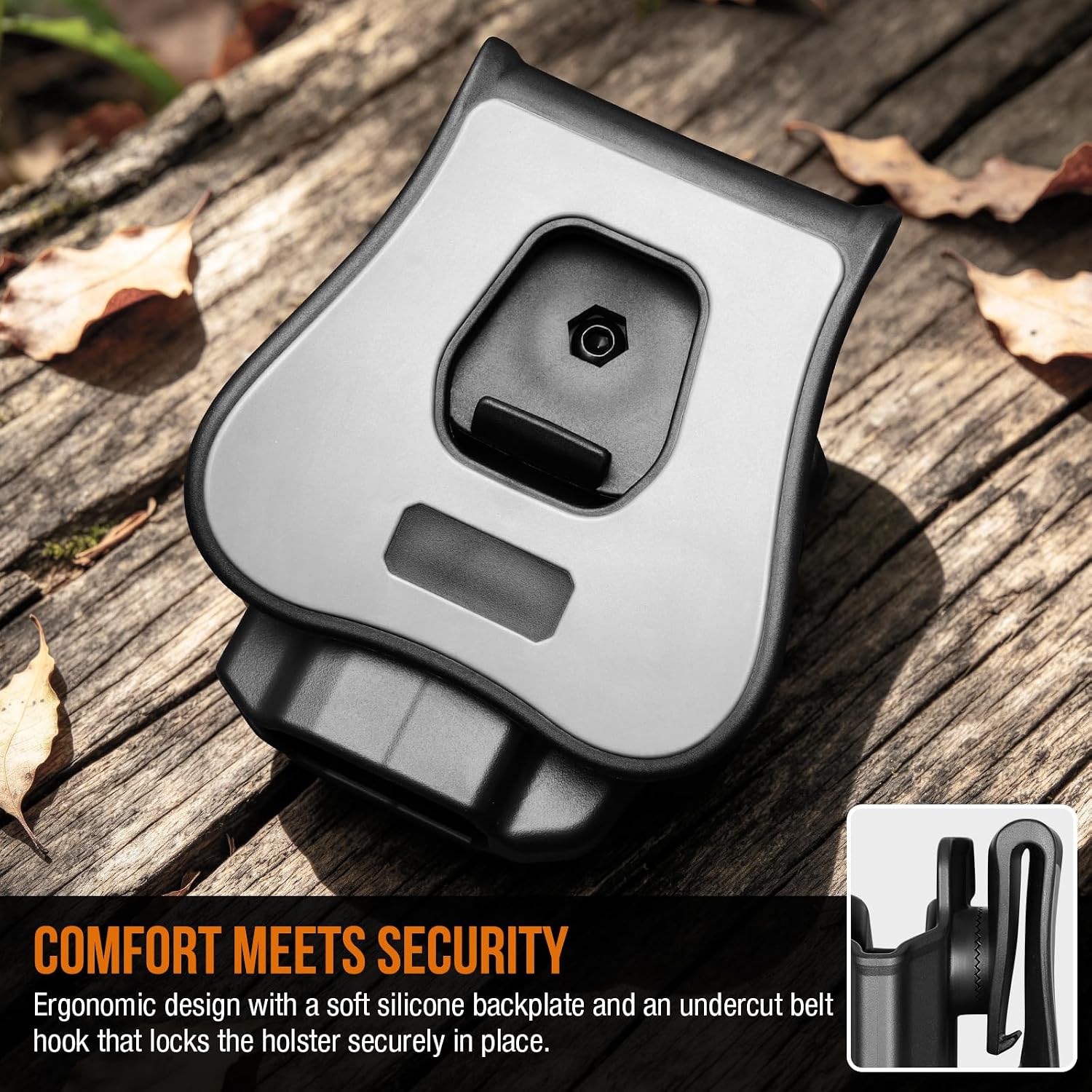 WARRIORLAND Paddle Holster, Fits Sig P365-XMACRO / P365-FUSE / P365 Xmacro COMP & P365 AXG Legion | Level II Index Finger Release, Optic Cut, Adj. Cant & Retention