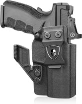 WARRIORLAND IWB Kydex Holster for Springfield XD MOD.2 / MOD.3 9mm & XD 4" .45ACP - Optic Cut + Claw, Inside Waistband Concealed Carry, Adjustable Cant & Retention, Right Hand Draw