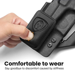 IWB & Appendix Holster Wedge Kit (2-Pack) - WARRIORLAND Universal Foam Pads for Comfort & Concealment, Multiple Heights WARRIORLAND