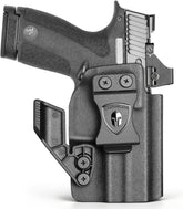 WARRIORLAND IWB Kydex Holster, Fits S&W M&P SHIELD X with Claw, Optic Cut, Adj. Retention