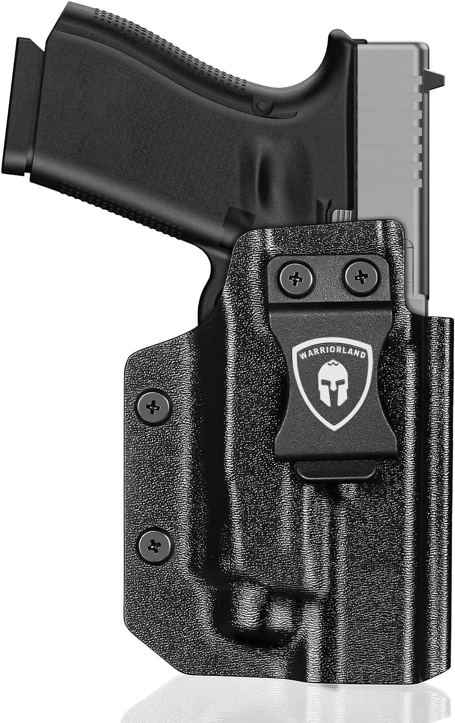 WARRIORLAND Compatible with Glock 17/19 IWB KYDEX Holster Tailor-Made for Crossbow MA1 & Crossbow MA2, G17/19 Gen 3-5 Holster, Right Hand Draw, Holster Only