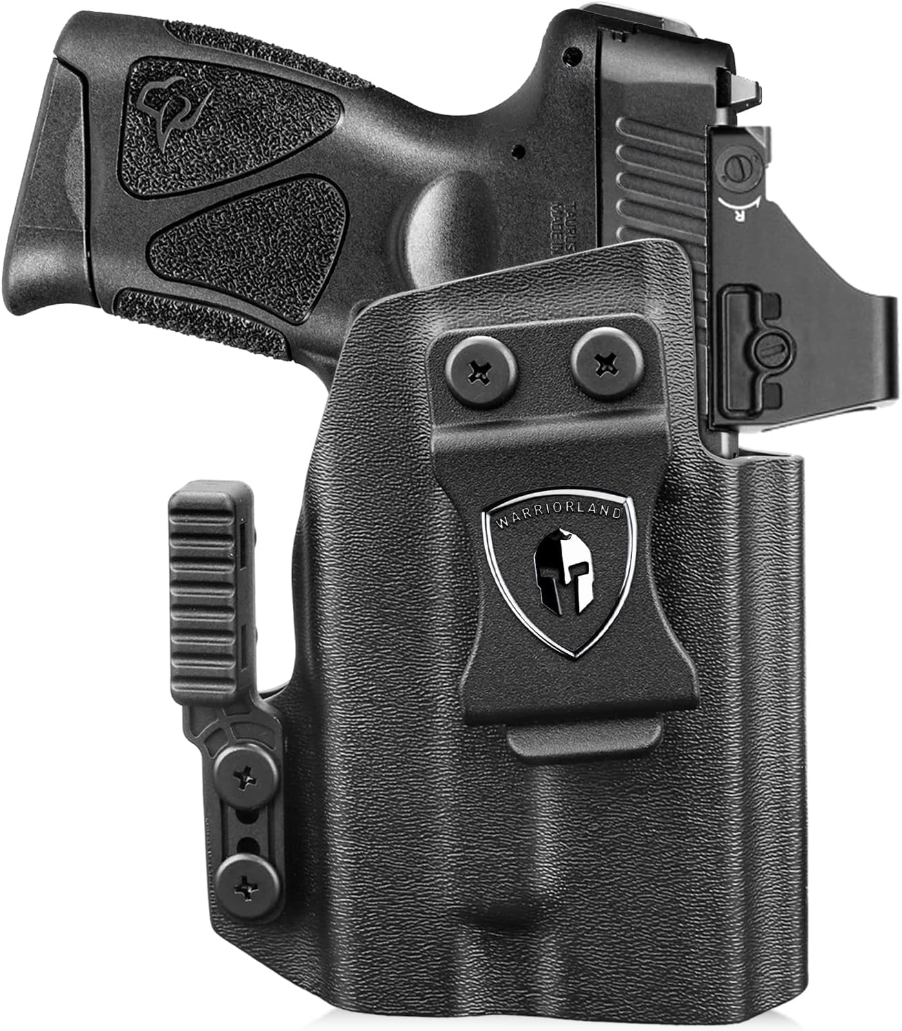Taurus G2C / G3C / G2s / G3C Toro / PT111 / PT140 IWB Kydex Holster w/Claw - Olight Baldr S / Mini / RL Mini Light Bearing, Optic Cut, Adj. Retention & Cant, Right Hand - WARRIORLAND